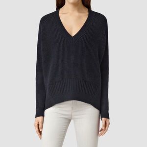 AllSaints slouchy knit sweater